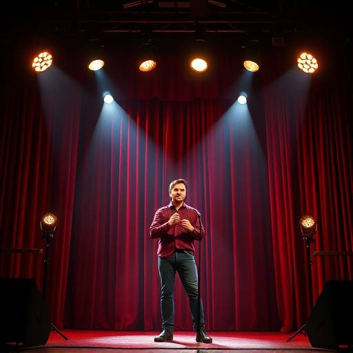 Affiche du spectacle 'Antoine Lambert : Rire en Liberté' au Point Virgule.